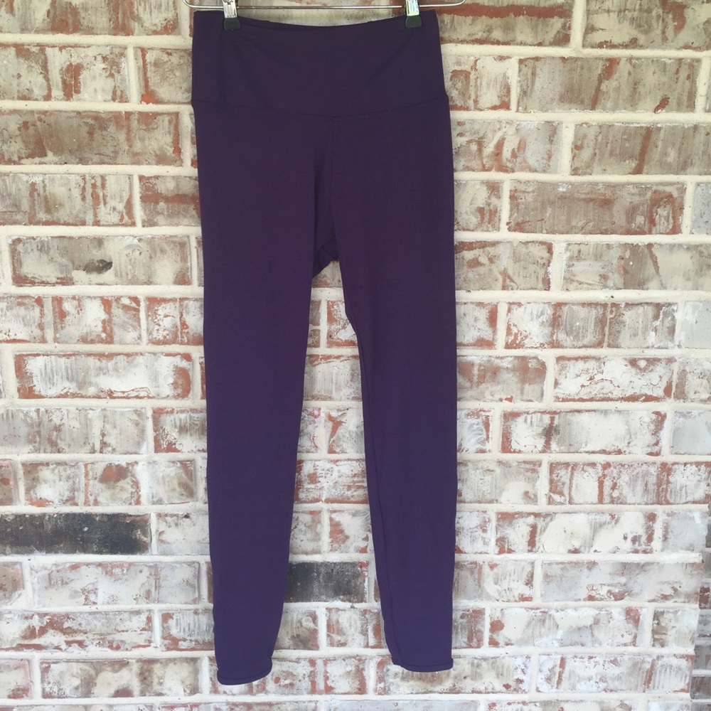 Marika Orchid Vent High Waist Lattice Leggings M - Picture 3 of 14